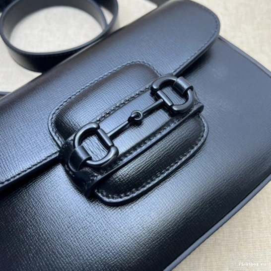 First bag ru shoulder bag Gucci small Horsebit 1955 0722